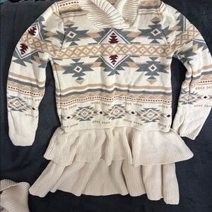 Gymboree Beige Knit Sweater